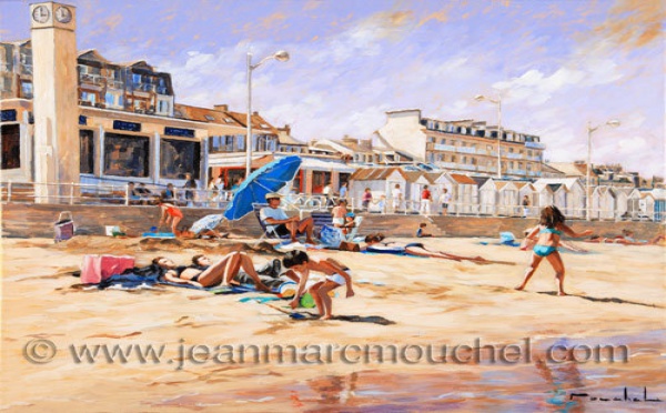 L'horloge de Luc sur mer - Jean-Marc Mouchel - bdm0128 